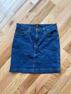 Lee Indigo Denim Pencil Skirt